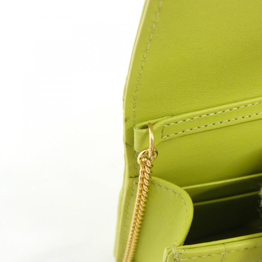 CHRISTIAN DIOR Yellow Shoulder Bag - Picture 8 of 10